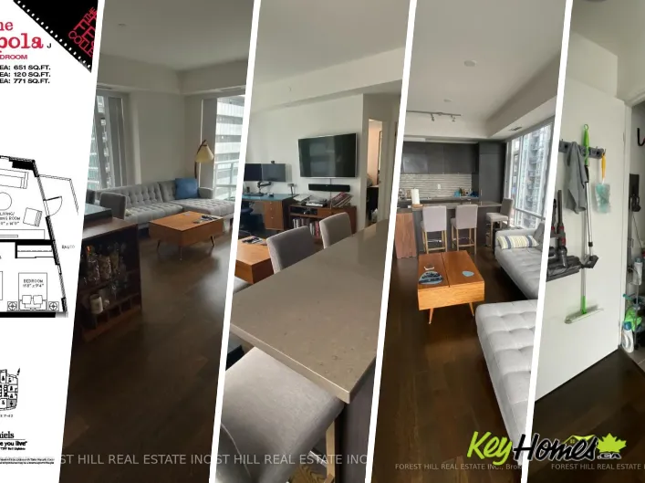 Apartment for rent: 2509 - 21 WIDMER STREET, Toronto