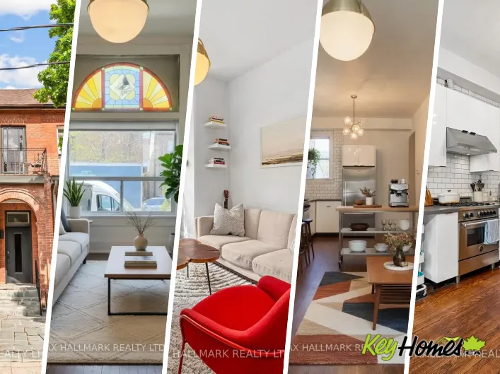 Row / Townhouse for sale: 261 OSSINGTON AVENUE, Toronto