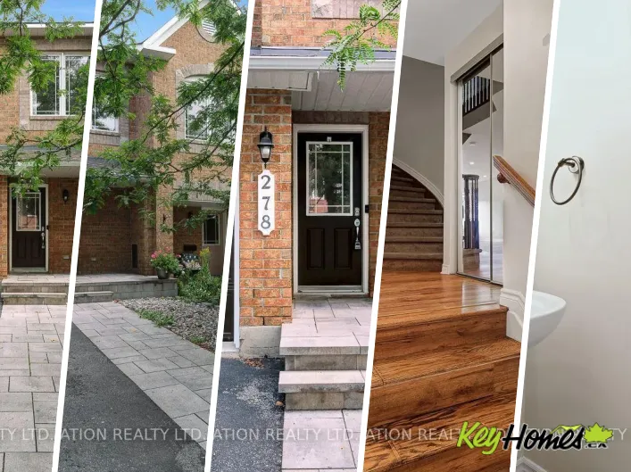 Row / Townhouse for sale: 278 FORESTBROOK STREET, Ottawa