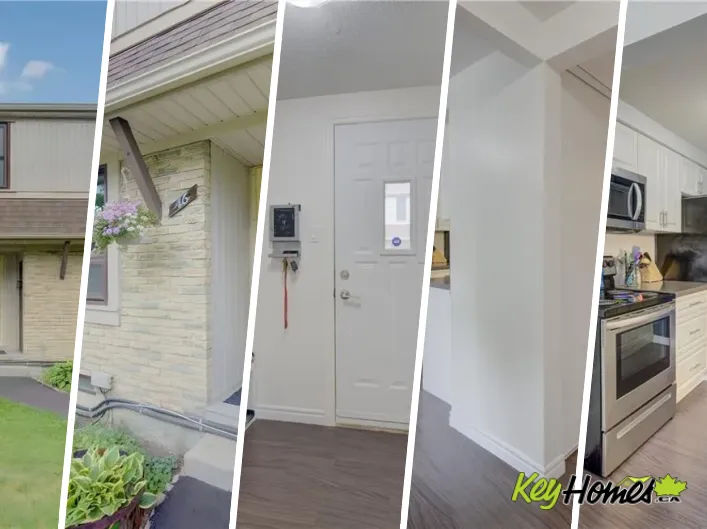 Row / Townhouse for sale: 280 THALER Avenue Unit# 46, Kitchener