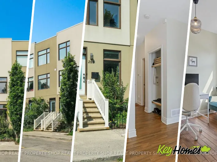 Row / Townhouse for sale: 288 CAMBRIDGE STREET N, Ottawa