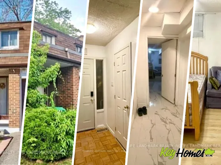 Row / Townhouse for rent: 29 BASEMENT - 3025 CEDARGLEN GATE, Mississauga