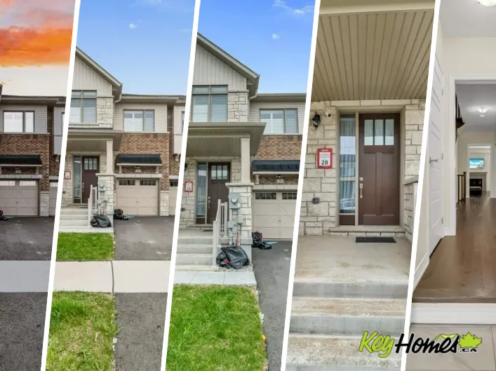 Row / Townhouse for sale: 3 CAPTON Street, Brantford