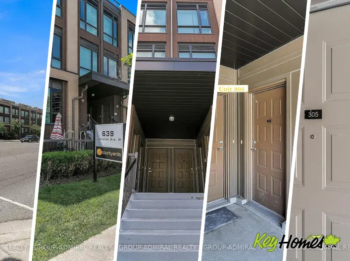 Row / Townhouse for sale: 305 - 639 LAWRENCE AVENUE, Toronto
