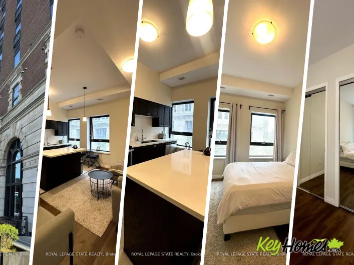 Apartment for rent: 306 - 112 KING STREET E, Hamilton