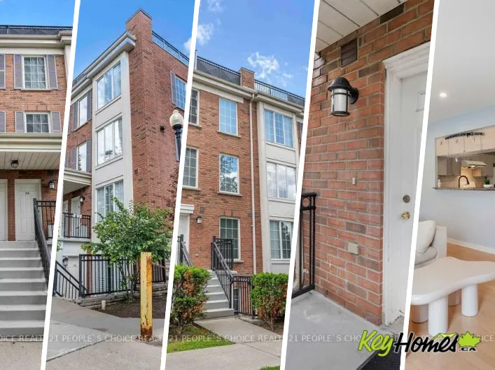 Row / Townhouse for sale: 308 - 3 EVERSON DRIVE, Toronto