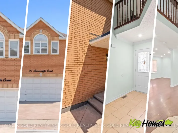 House for sale: 31 RAVENSCLIFFE COURT, Brampton