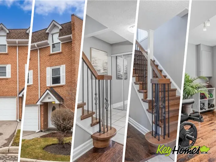 Row / Townhouse for sale: 333 MEADOWS Boulevard Unit# 98, Mississauga