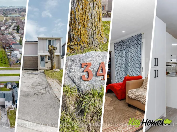 Row / Townhouse for sale: 34 JACKMAN DRIVE, Brampton