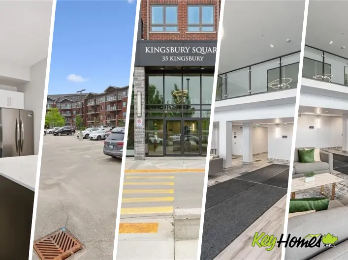 Apartment for sale: 35 KINGSBURY Square Unit# 214, Guelph