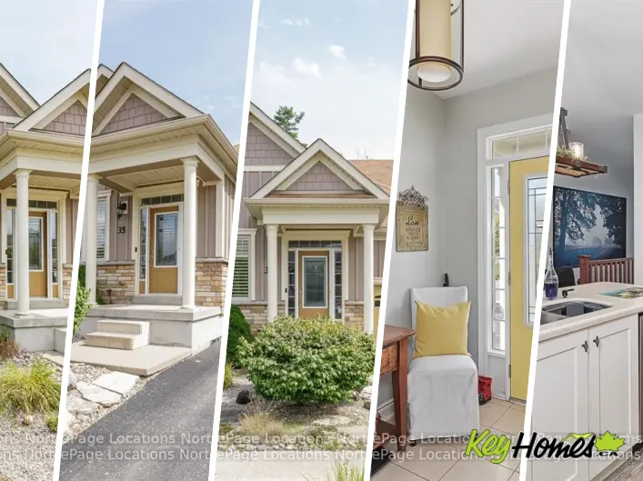 Row / Townhouse for sale: 35 SANDY COAST CRESCENT, Wasaga Beach