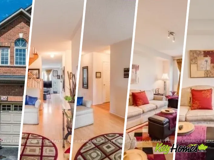 Row / Townhouse for rent: 36 LACEBARK COURT, Brampton
