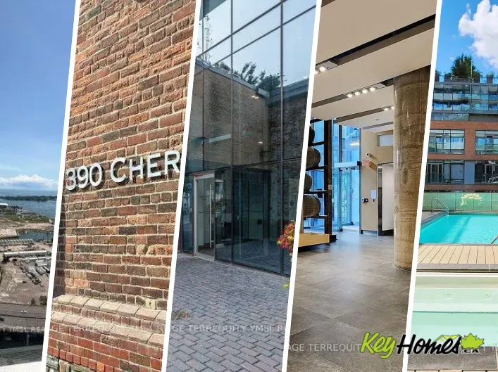 Apartment for rent: 3604 - 390 CHERRY STREET, Toronto