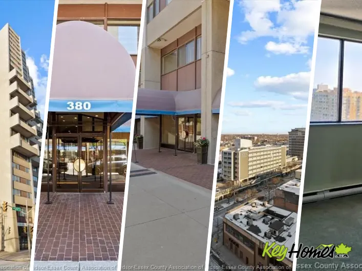 Apartment for sale: 380 PELISSIER STREET Unit# 1806, Windsor
