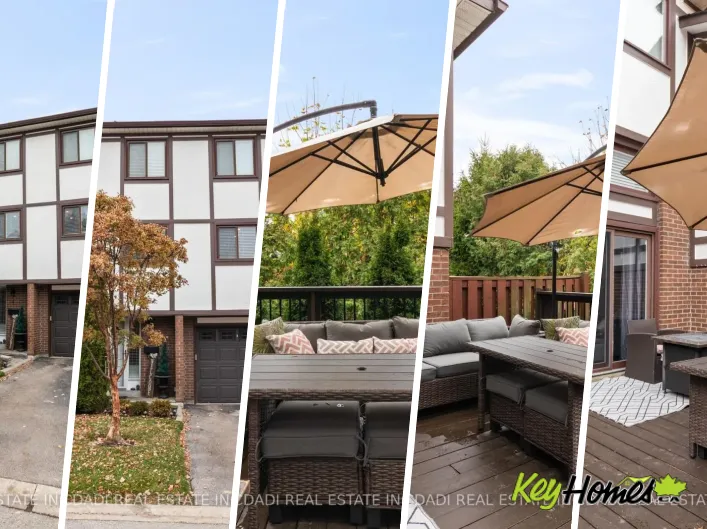 Row / Townhouse for sale: 4 - 4230 FIELDGATE DRIVE, Mississauga