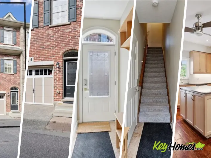 Row / Townhouse for sale: 4 CHELTENHAM Mews, Kitchener