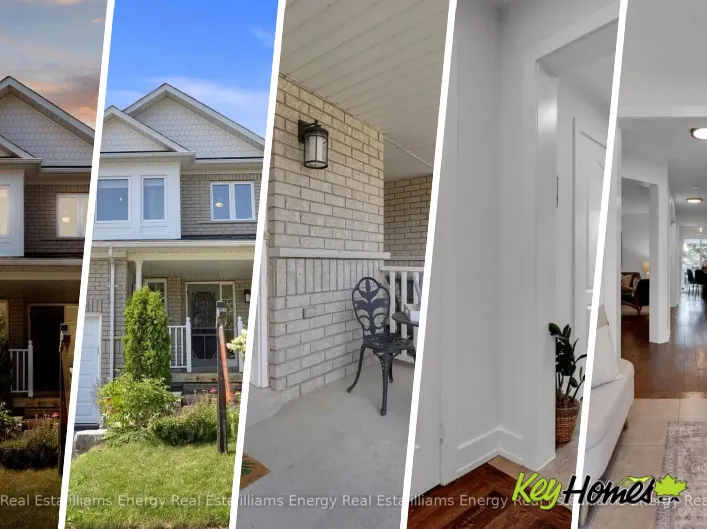 Row / Townhouse for sale: 4 PRIMEAU AVENUE, Whitby