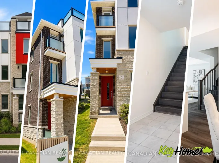 Row / Townhouse for sale: 401 - 1034 REFLECTION PLACE, Pickering