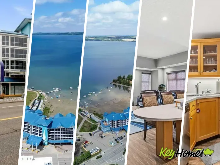 Apartment for sale: 401, 5100 Lakeshore Drive, Sylvan Lake