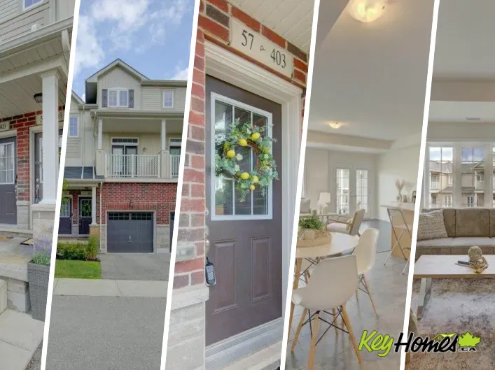 Row / Townhouse for sale: 403 WESTWOOD Drive Unit# 57, Kitchener