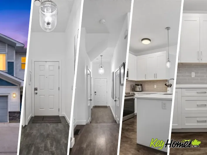 Row / Townhouse for sale: 404 Jumping Pound Common, Cochrane