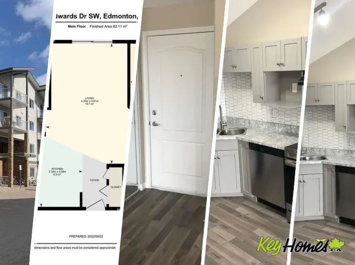 Apartment for sale: #405 151 EDWARDS DR SW, Edmonton