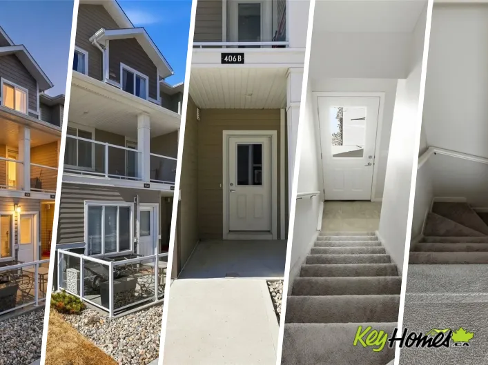 Row / Townhouse for sale: 406B 3363 Green Poppy STREET, Regina