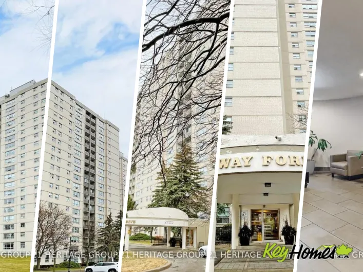 Apartment for sale: 409 - 5 PARKWAY FOREST DRIVE, Toronto