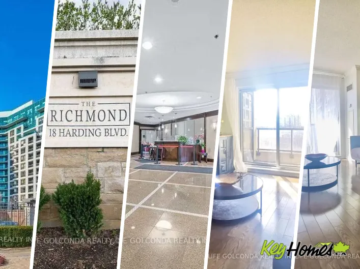 Apartment for rent: 412 - 18 HARDING BOULEVARD, Richmond Hill
