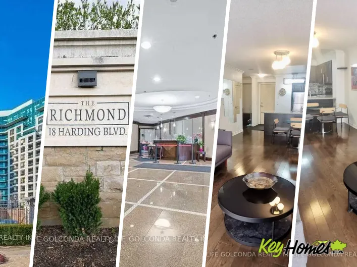 Apartment for sale: 412 - 18 HARDING BOULEVARD, Richmond Hill