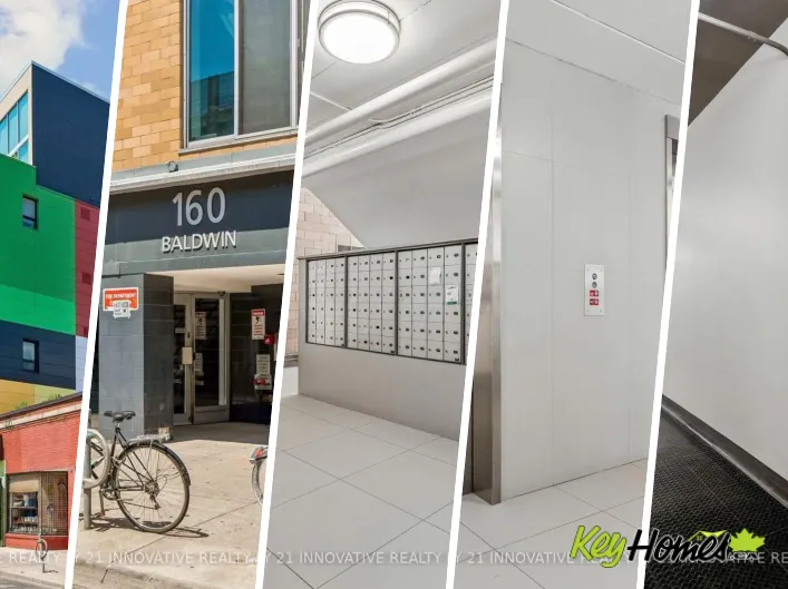 Apartment for rent: 420 - 160 BALDWIN ST STREET, Toronto