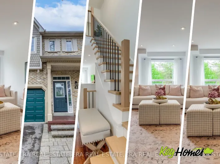 Row / Townhouse for sale: 43 - 7284 BELLSHIRE GATE, Mississauga