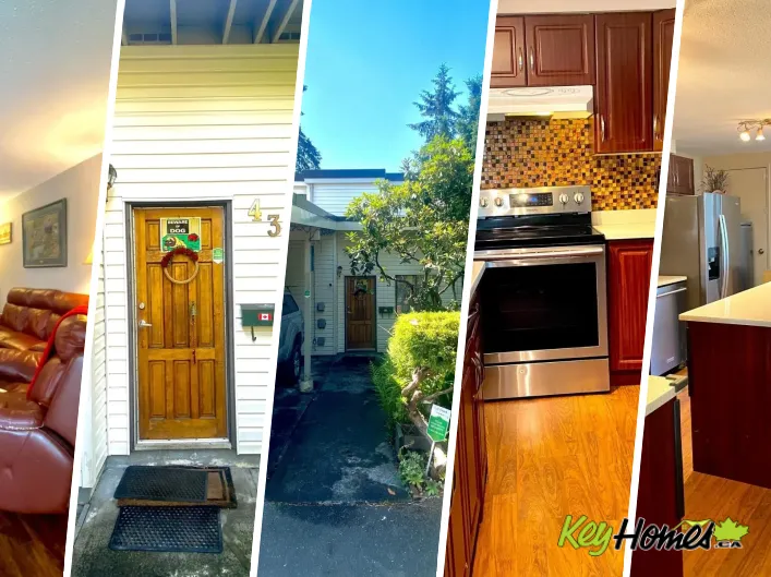 Row / Townhouse for sale: 43 8555 KING GEORGE BOULEVARD, Surrey