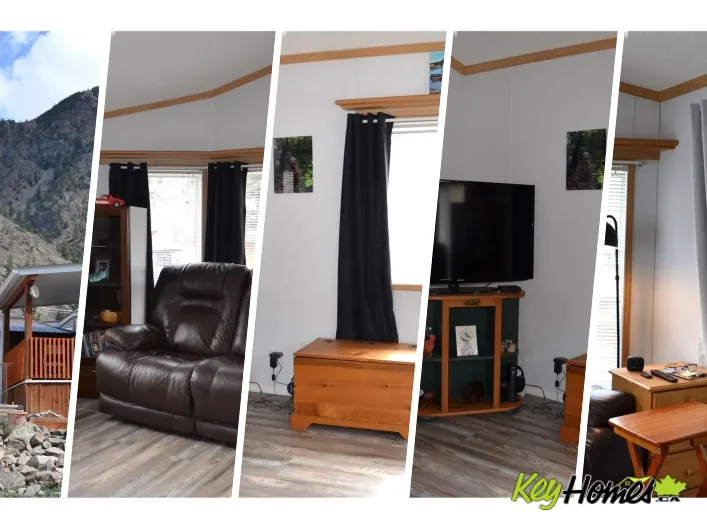 Park Model Mobile Home for sale: 4354 Hwy 3 Highway Unit# 4, Keremeos