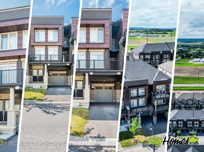 Row / Townhouse for sale: 44 DONALD FICHT CRESCENT, Brampton