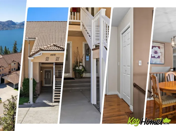 Row / Townhouse for sale: 4450 Ponderosa Drive Unit# 102, Peachland