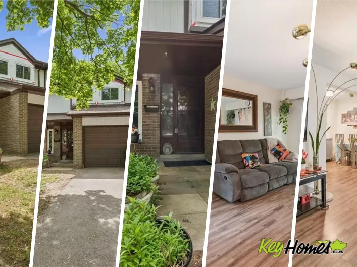 Row / Townhouse for sale: 46 CEDARWOODS Crescent Unit# 53, Kitchener