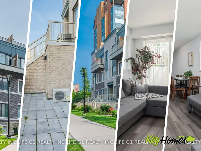 Row / Townhouse for rent: 48 - 5 WILLIAM JACKSON WAY, Toronto