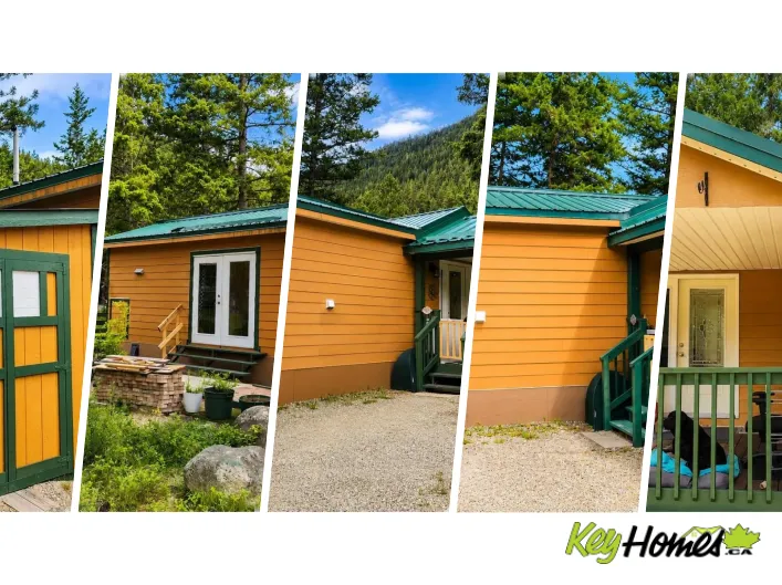 Park Model Mobile Home for sale: 4835 Paradise Valley Drive Unit# 16, Peachland