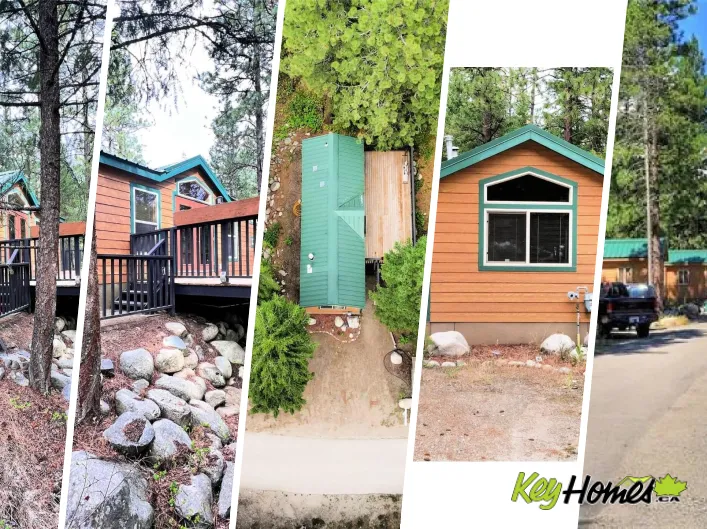 Park Model Mobile Home for sale: 4835 Paradise Valley Drive Unit# 9, Peachland