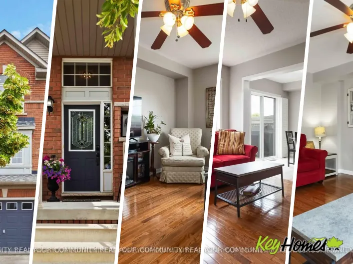 Row / Townhouse for sale: 49 LATCHFORD WAY, Whitby