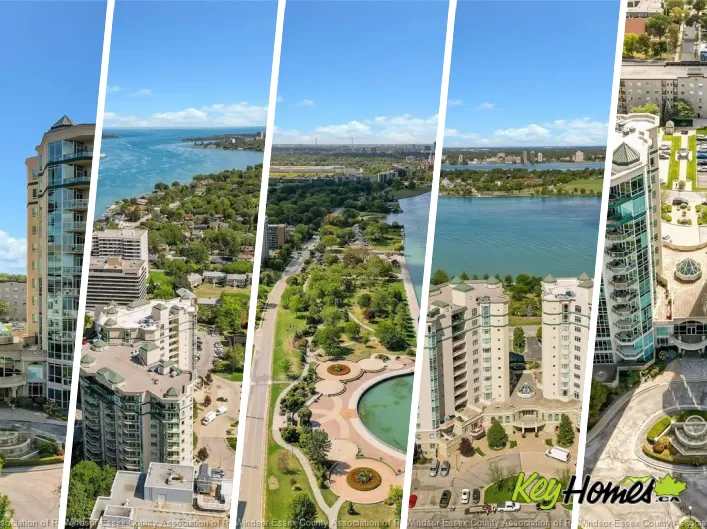 Apartment for sale: 4955 RIVERSIDE DRIVE East Unit# 802, Windsor