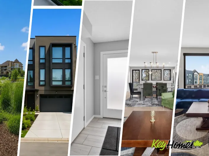 Row / Townhouse for sale: #5 1304 RUTHERFORD RD SW, Edmonton