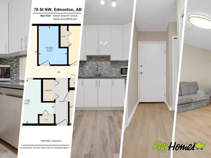 Apartment for sale: #5 3855 76 ST NW, Edmonton