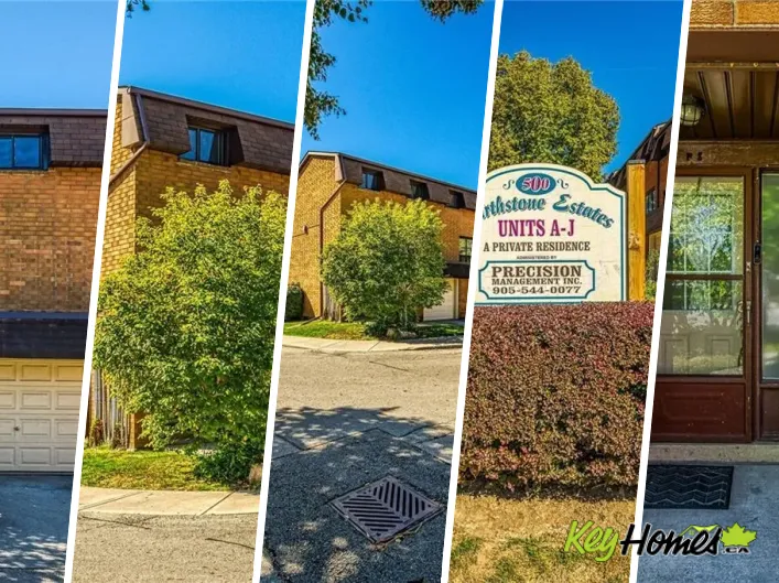 Row / Townhouse for sale: 500 STONE CHURCH Road W Unit# F8, Hamilton
