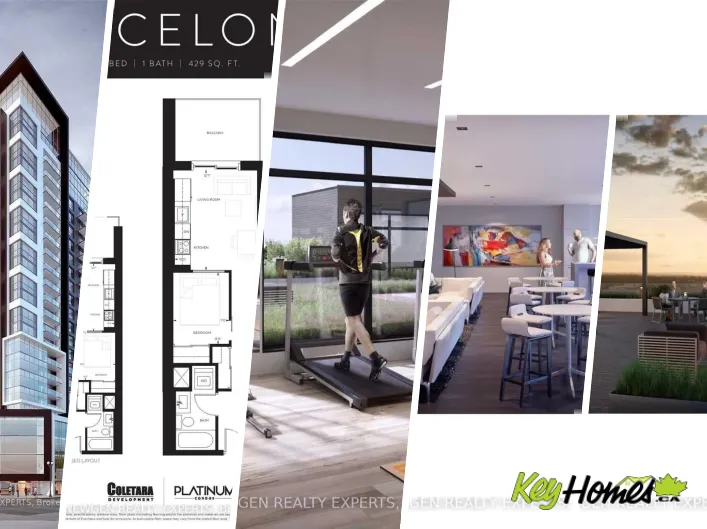 Apartment for rent: 506 - 15 QUEEN STREET S, Hamilton