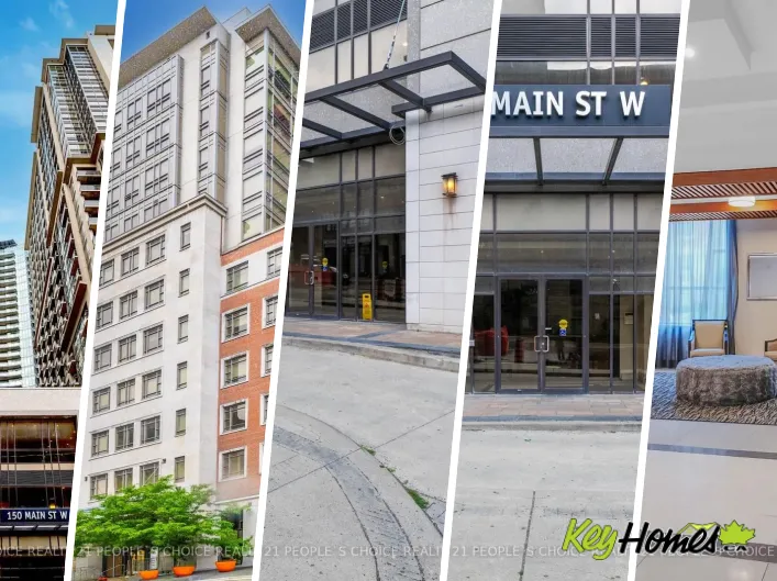 Apartment for sale: 514 - 150 MAIN STREET W, Hamilton