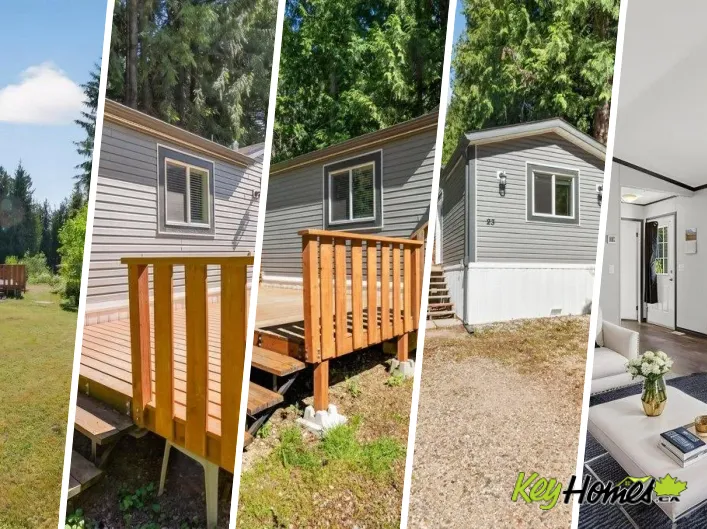 Manufactured Home for sale: 5161 63 Avenue Unit# 23, Salmon Arm