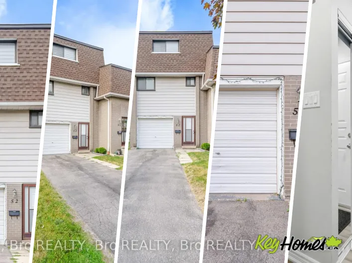 Row / Townhouse for sale: 52 - 475 BRAMALEA ROAD, Brampton