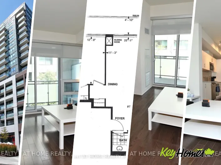 Apartment for rent: 525 - 460 ADELAIDE STREET E, Toronto